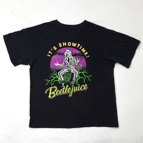 🆕️ Beetlejuice Tee - IT'S SHOWTIME! - Picture 1 of 1